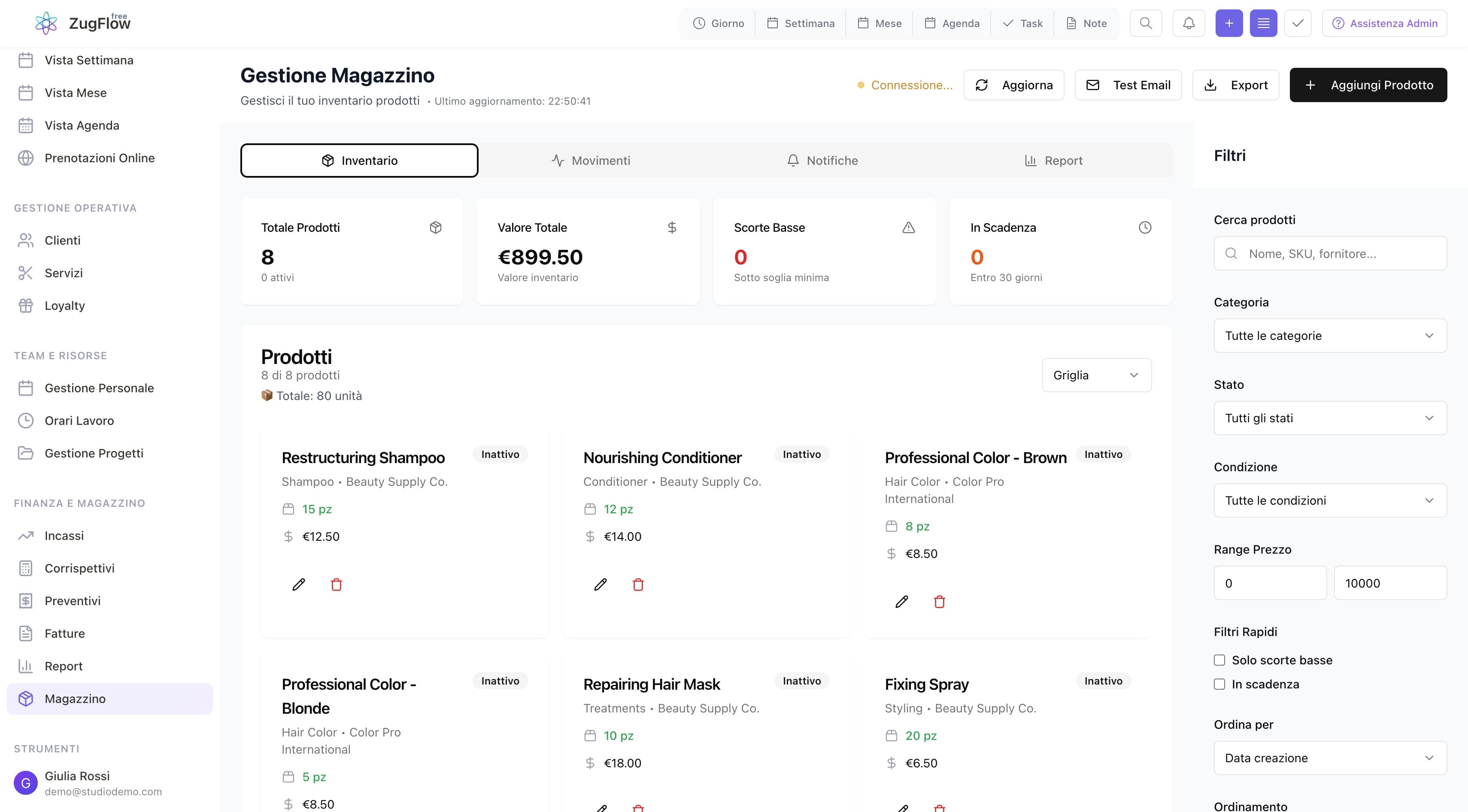 Inventory & Warehouse